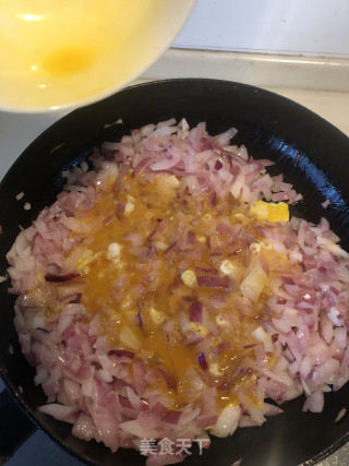 洋葱炒鸡蛋的做法步骤：5
