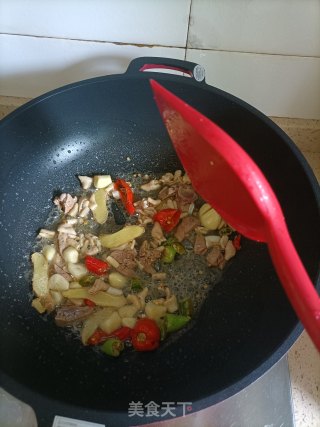 香辣鸡杂的做法步骤：6
