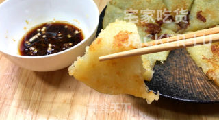 土豆煎饼，外层焦脆内里软糯，太好吃了，零失败一次成功。的做法步骤：13
