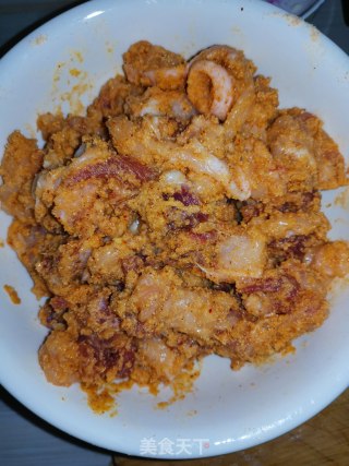 粉蒸肉的做法步骤：3