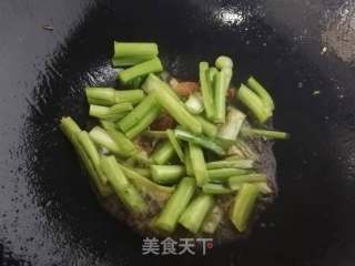 爆炒菜苔的做法步骤：4