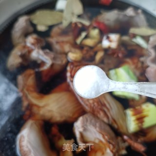 卤护心肉的做法步骤：8
