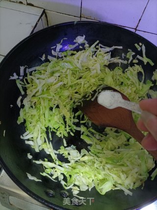 炒包心菜的做法步骤：6