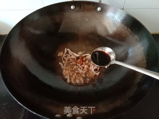 韭菜香干炒肉丝的做法步骤：6