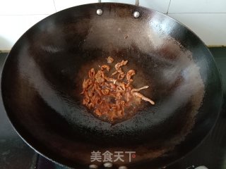 韭菜香干炒肉丝的做法步骤：7