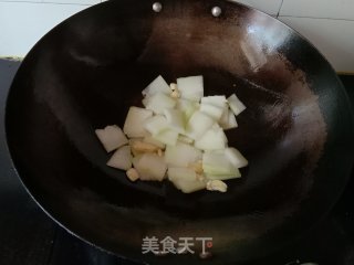清炒冬瓜片的做法步骤：3