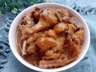 土豆烧番鸭的做法步骤：15