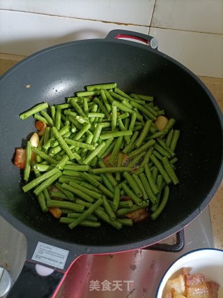 豆角焖面的做法步骤：3
