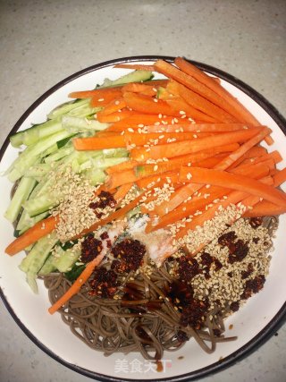 凉拌荞麦面的做法步骤：6