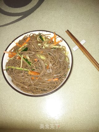 凉拌荞麦面的做法步骤：7