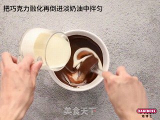 黑金咕咕霍夫蛋糕，如同贵族皇冠般闪耀的做法步骤：6