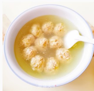 肉丸汤的做法步骤：6