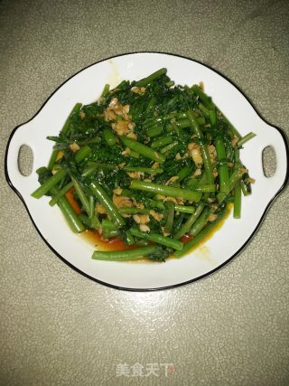 蒜蓉茼蒿的做法步骤：14