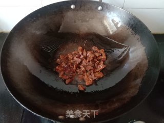 西兰花炒牛肉的做法步骤：6