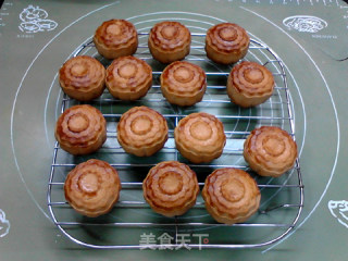 蔓越莓月饼的做法步骤：15