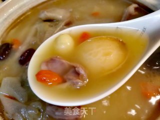 秋季第一大补汤～鸽子鲍鱼汤的做法步骤：7