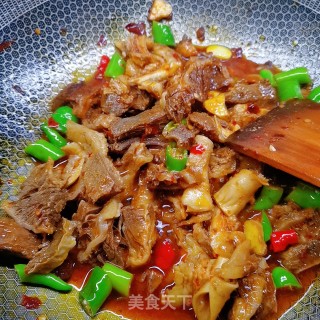 爆炒牛腩的做法步骤：11