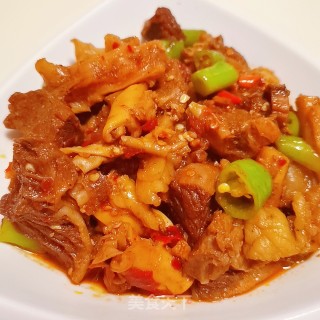 爆炒牛腩的做法步骤：14