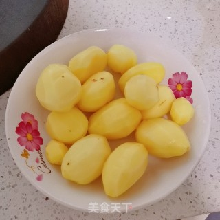 孜然土豆片的做法步骤：1