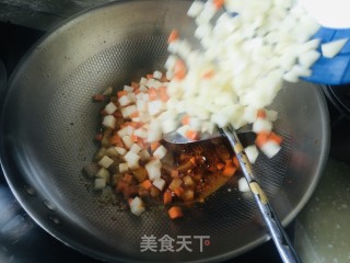 家常土豆丁拌面的做法步骤：3