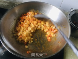 家常土豆丁拌面的做法步骤：4