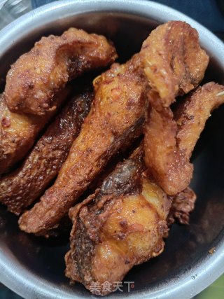 酥脆鱼块的做法步骤：4