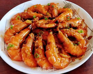油焖大虾的做法步骤：16