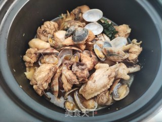 花甲鸡煲的做法步骤：7