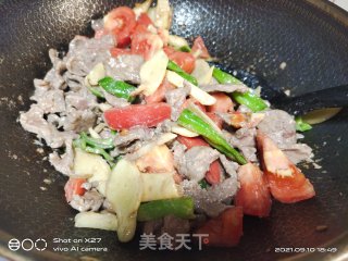 嫩姜炒牛肉的做法步骤：6