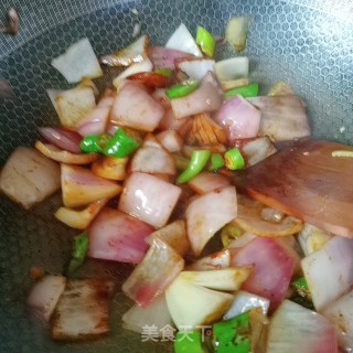 爆炒鱿鱼须的做法步骤：9