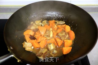 红烧排骨南瓜的做法步骤：9