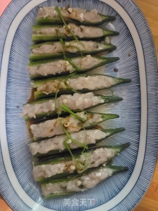 酿秋葵的做法步骤：11