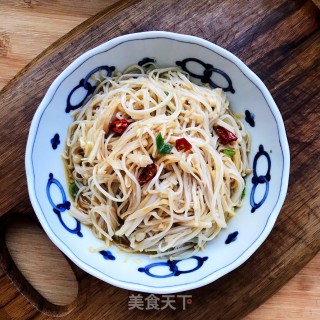 凉拌金针菇的做法步骤：8