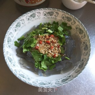 拌红薯粉皮的做法步骤：6