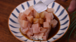 小炒鸡脯肉的做法步骤：4