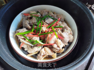 木耳蒸鸡的做法步骤：12