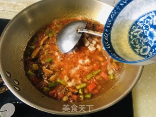 鸡肉香菇土豆丁拌荞面的做法步骤：8