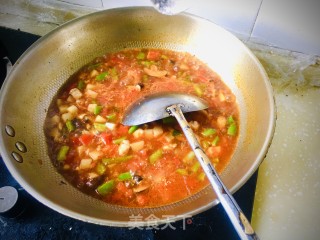 鸡肉香菇土豆丁拌荞面的做法步骤：9