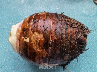 桂花冰糖蒸荔浦芋头的做法步骤：2