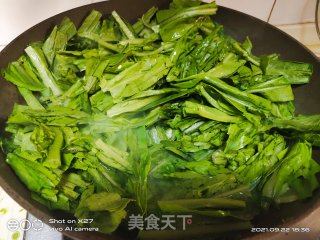 蒜香油麦菜的做法步骤：5