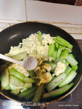 丝瓜鸡蛋汤的做法步骤：5