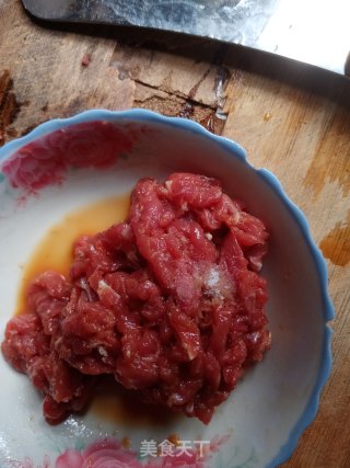 白菜牛肉丝的做法步骤：8