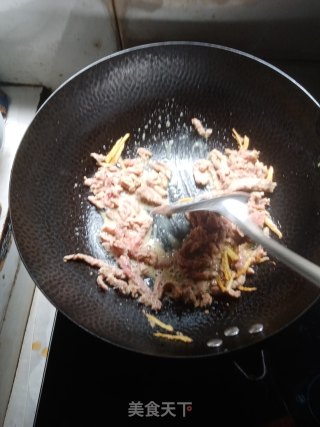 白菜牛肉丝的做法步骤：15