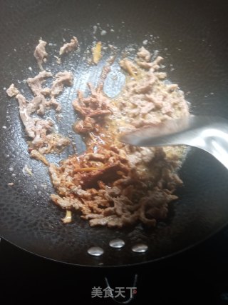 白菜牛肉丝的做法步骤：16