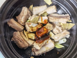 荔浦芋头炖排骨的做法步骤：6
