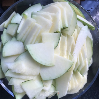 蚝油炒菜南瓜的做法步骤：2