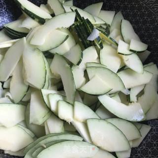 蚝油炒菜南瓜的做法步骤：5