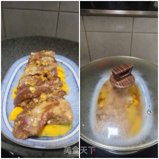 排骨蒸南瓜的做法步骤：10