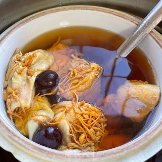 花胶炖鸡胸肉的做法步骤：6