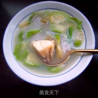 “润燥好汤”鲍鱼丝瓜汤的做法步骤：12